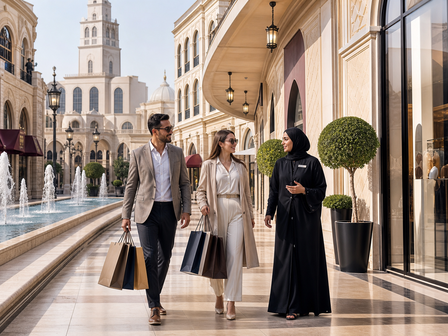 Shopping experience in Doha