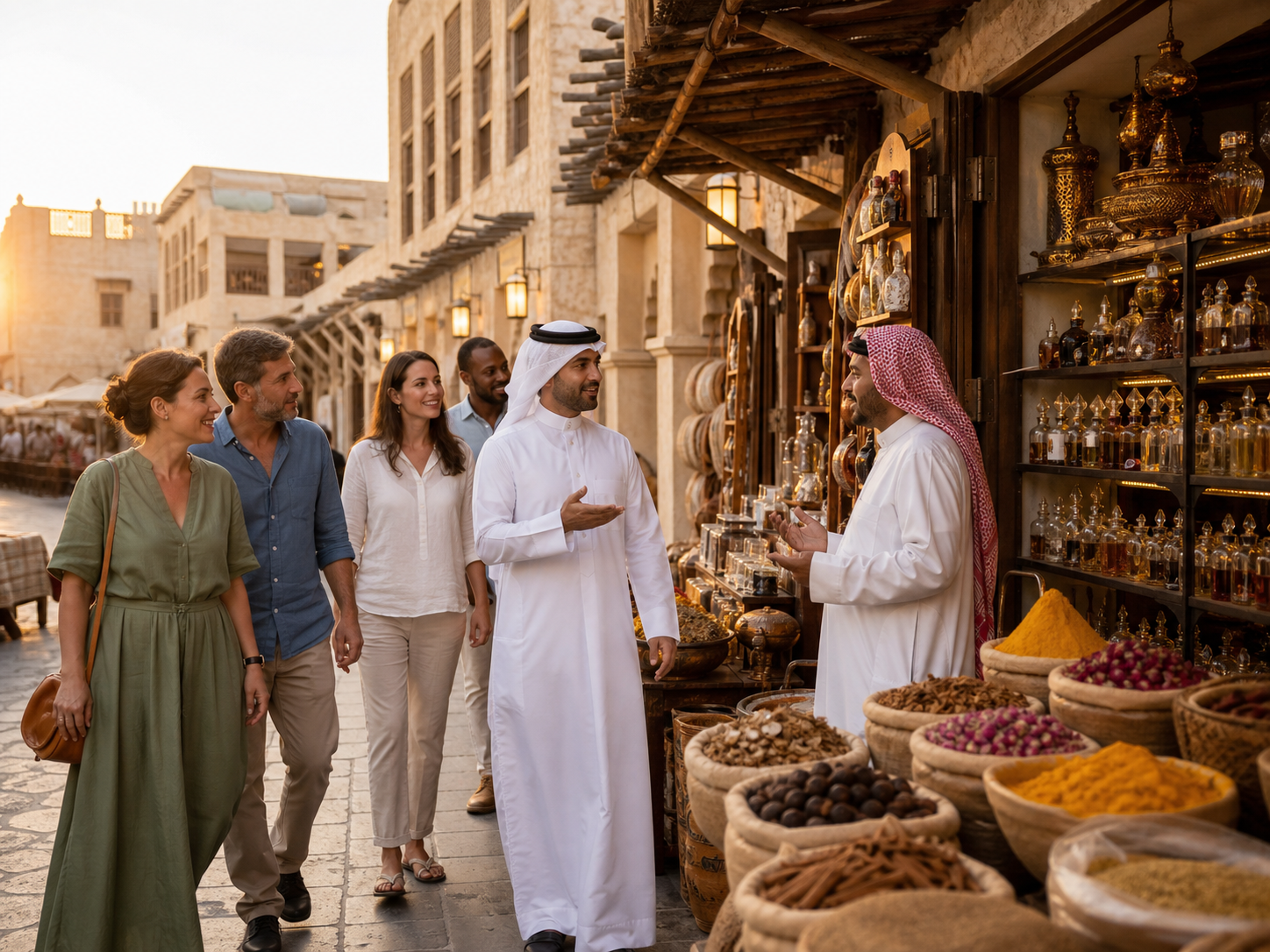 Guided cultural visit through Souq Waqif